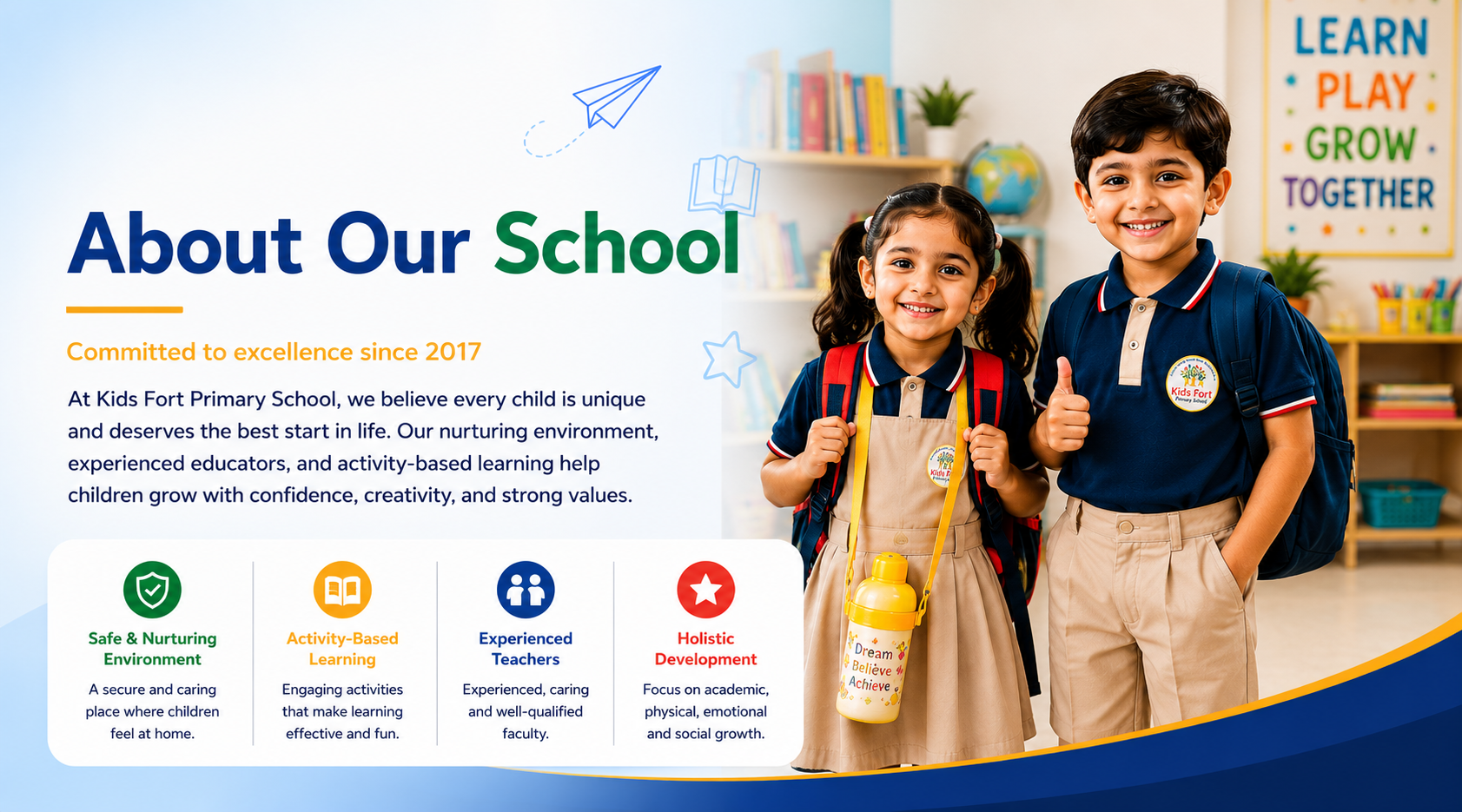 About Kidsfort Primary School — Committed to Excellence Since 2017